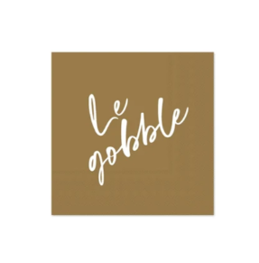 Le Gobble Cocktail Napkins