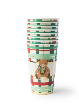 Holiday Henry Bear Coffee Cups