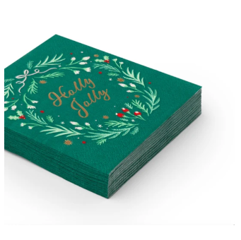 Holly Jolly Christmas Cocktail Napkins