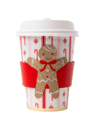 Sweet Gingerbread Hot Cups