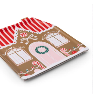 Sweet Gingerbread House Large Plates