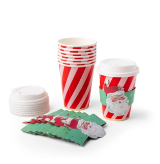 Jolly Santa Hot Cups