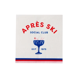 Apres Ski Cocktail Napkins