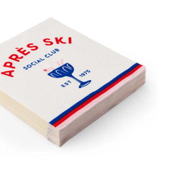 Apres Ski Cocktail Napkins