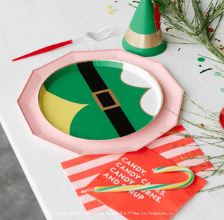 Elf Candy Small Red Napkins