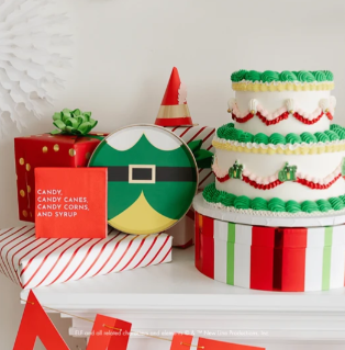 Elf Candy Small Red Napkins