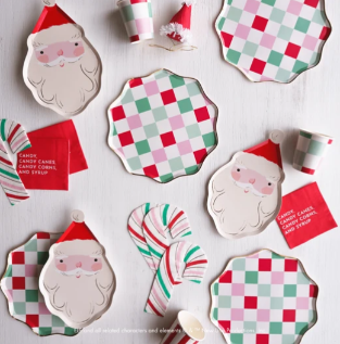 Elf Candy Small Red Napkins