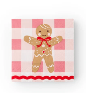 Sweet Gingerbread Small Napkins