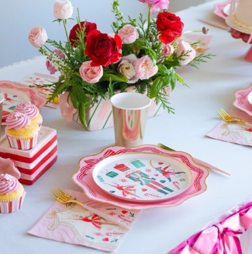 Whimsical Nutcracker Dessert Plates