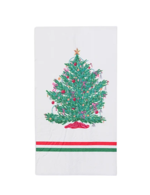 Bonjour Fete X One & Only Paper Christmas Tree Guest Towels