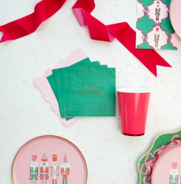 Merry Christmas Cocktail Napkins