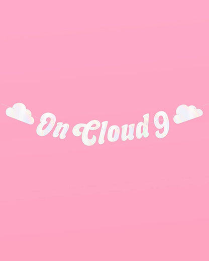 Cloud Nine Trio - tats, banner + balloons