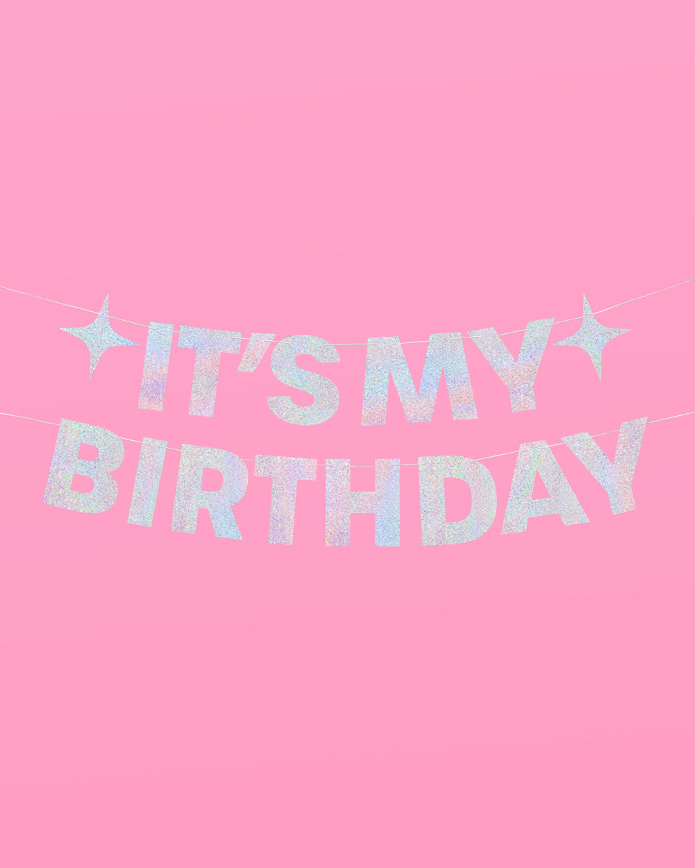 Shimmer Bday Girl Pack - banner, tats + tiara