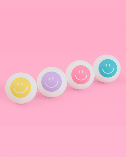 Smiley Pong Balls - really cute pong balls