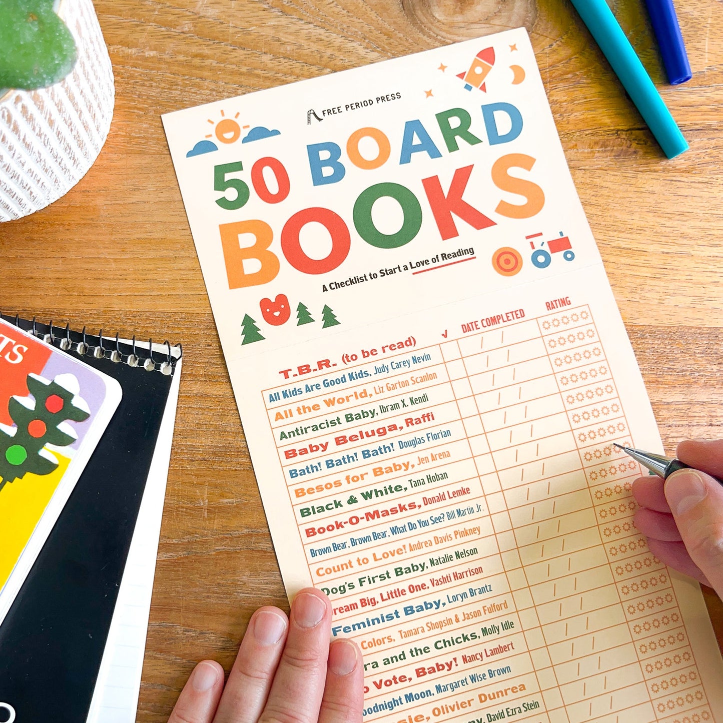 50 Board Books: A Checklist to Start to a Love of Reading
