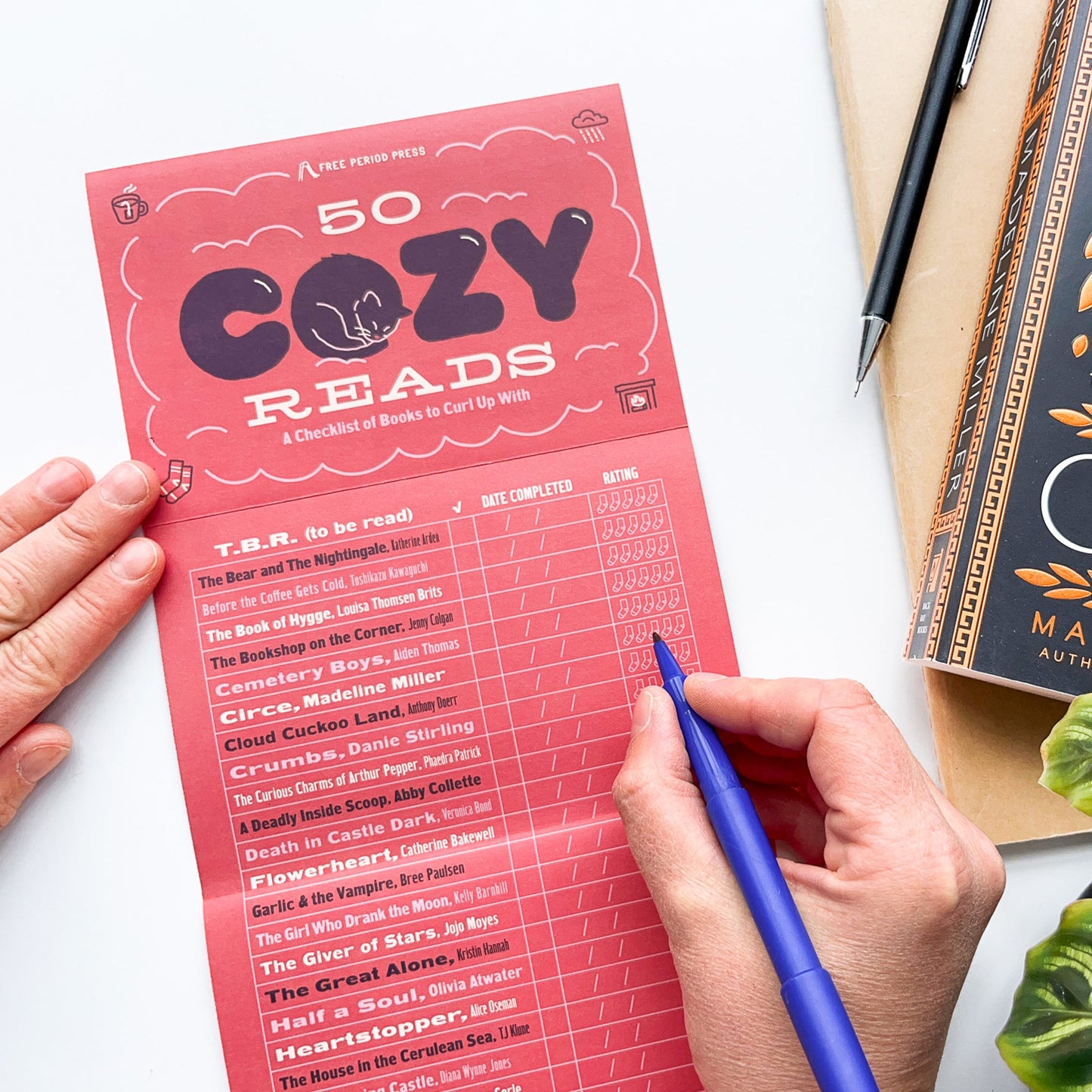 50 Cozy Reads: A Checklist of Books to Curl Up With