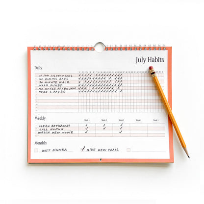 Habit Tracker Calendar