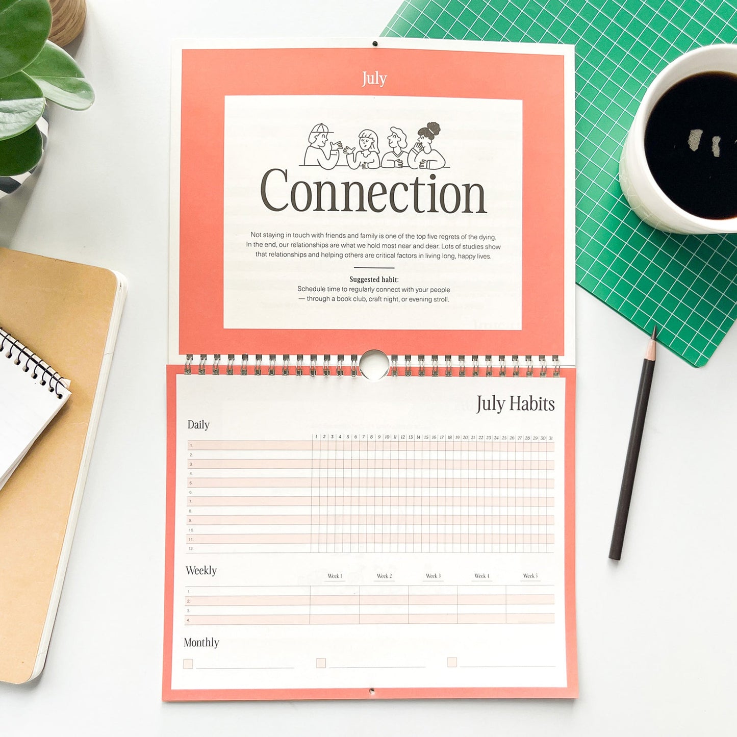 Habit Tracker Calendar