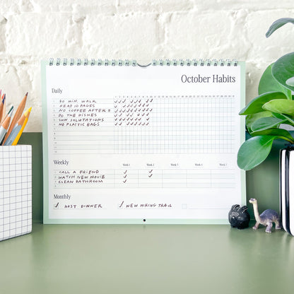 Habit Tracker Calendar