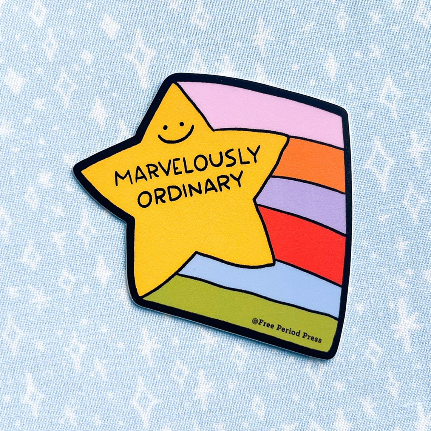 Marvelously Ordinary Star Vinyl Decal Sticker
