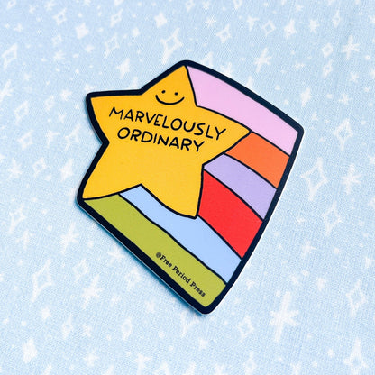 Marvelously Ordinary Star Vinyl Decal Sticker