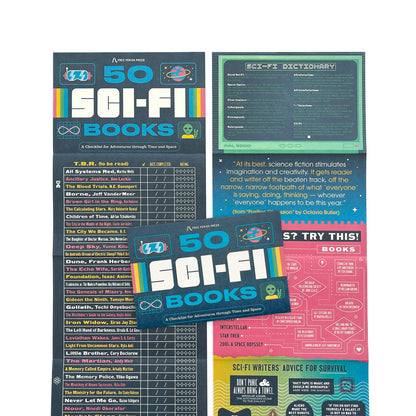 50 Sci-Fi Books: A Checklist for Adventures through Time and Space