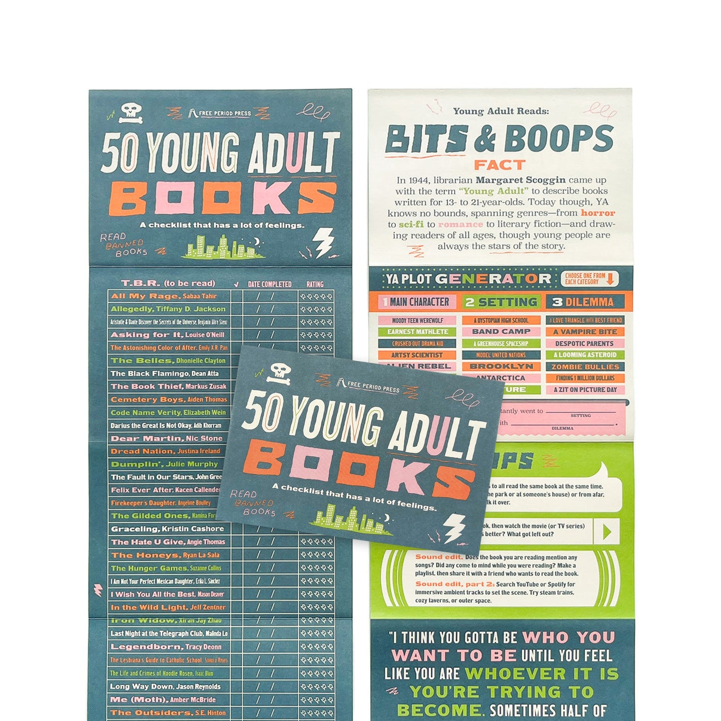 50 Young Adult (YA) Books: A Checklist That Has a Lot of Feelings