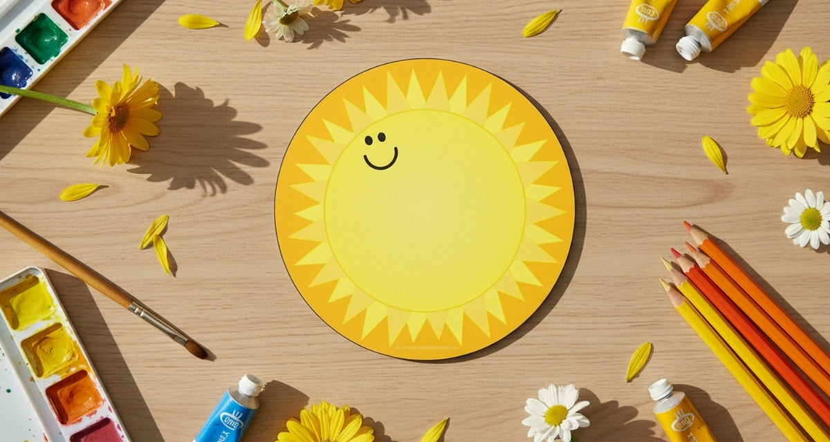 SHAPES ETC. Mini Notepad - Sunshine