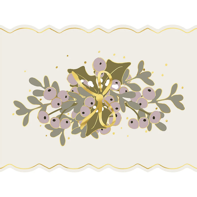 Paper Table Runner - Holly