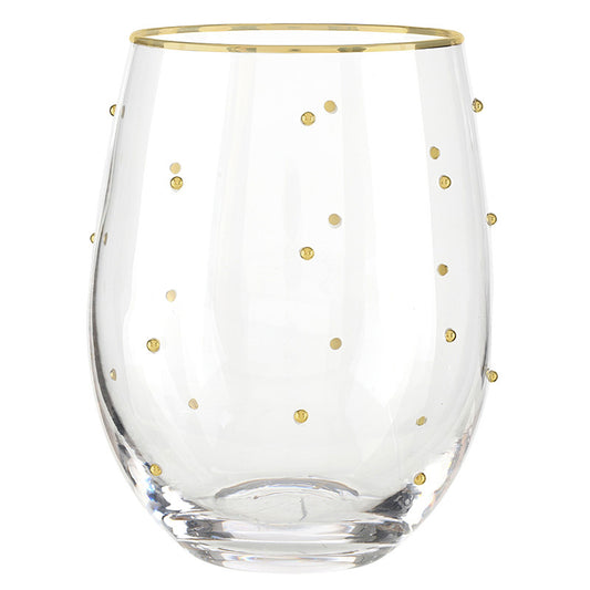 Gold Beaded - Wine