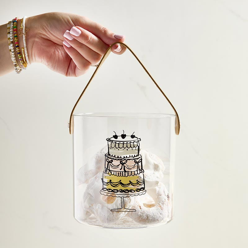 Acrylic Party Bucket - Cake