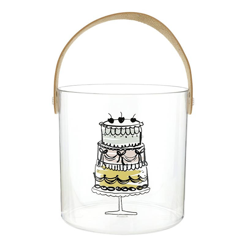 Acrylic Party Bucket - Cake