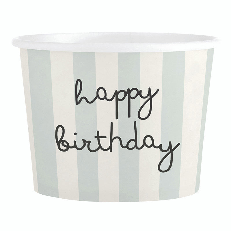 Paper Treat Cups - Happy Birthday