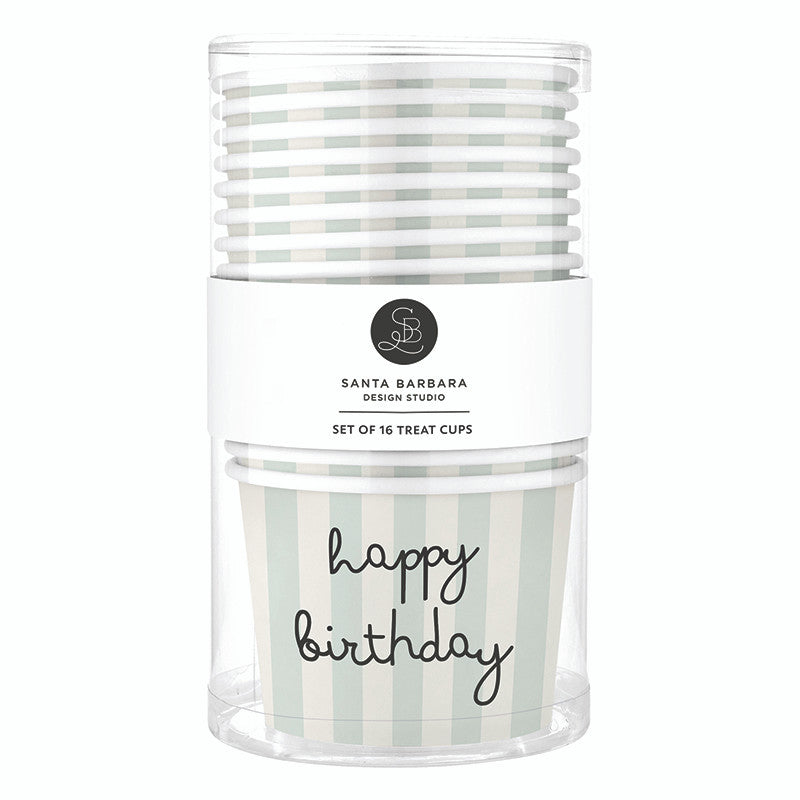 Paper Treat Cups - Happy Birthday