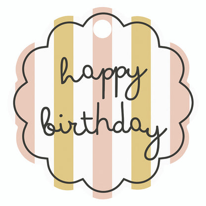 Gift Tag Book - Birthday