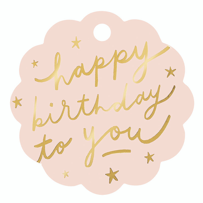 Gift Tag Book - Birthday