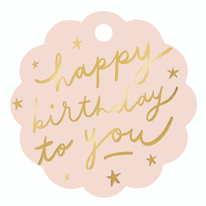 Gift Tag Book - Birthday