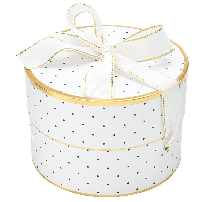 Nested Paper Gift Box Sets - Pin Dots