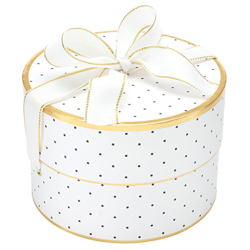 Nested Paper Gift Box Sets - Pin Dots