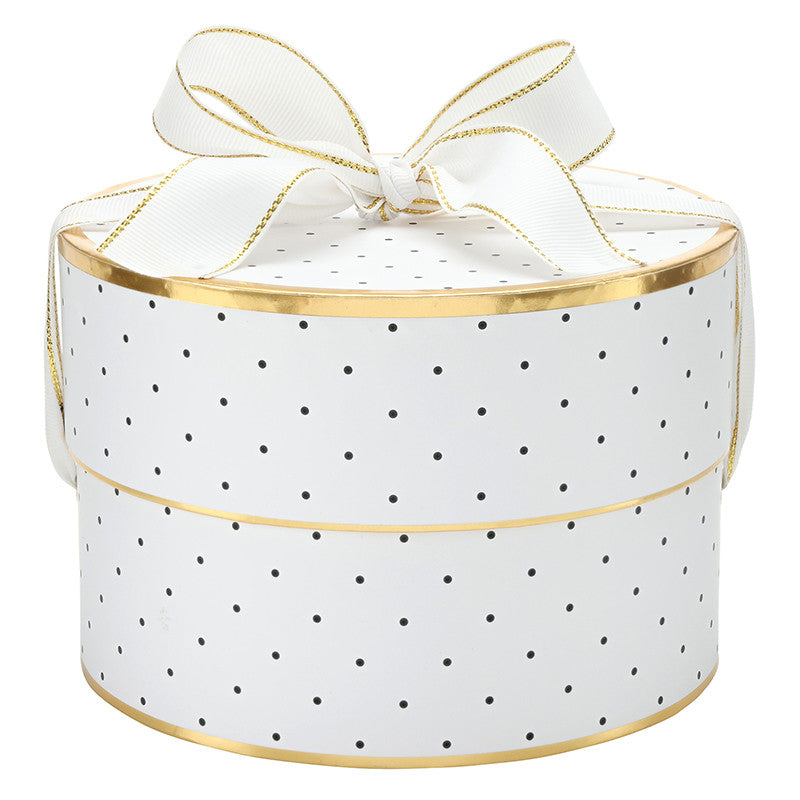 Nested Paper Gift Box Sets - Pin Dots