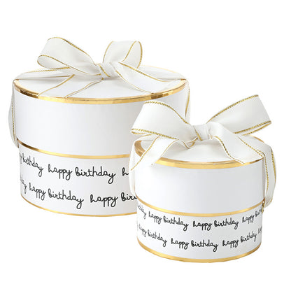 Nested Paper Gift Box Sets - Happy Birthday