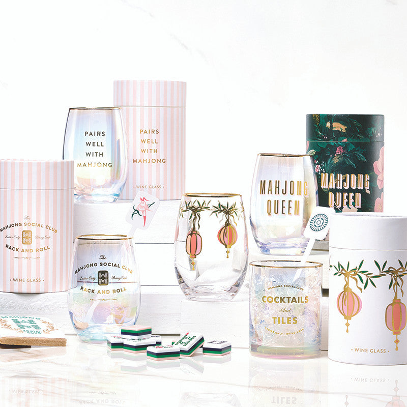 Gold Foil DOF Rocks Glass - Cocktails and Tiles