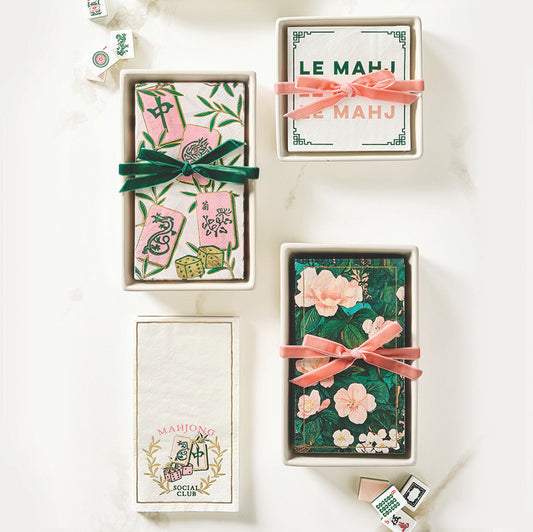 Paper Guest Napkins - Mahjong Social Club