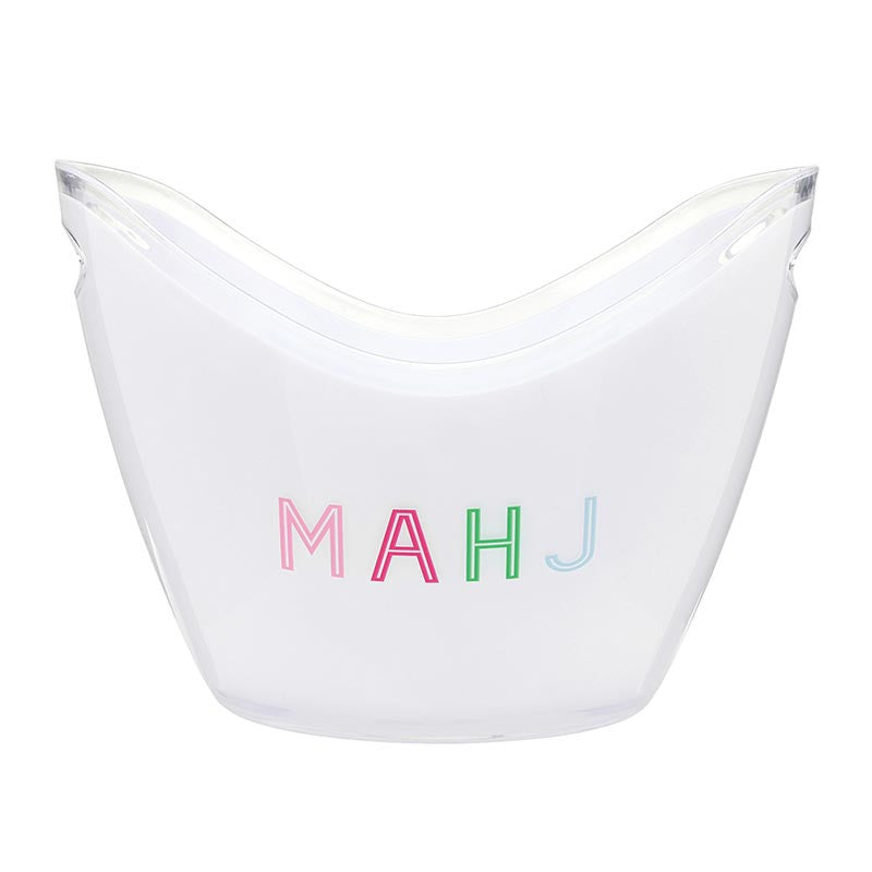 Acrylic Beverage Bucket - Mahj