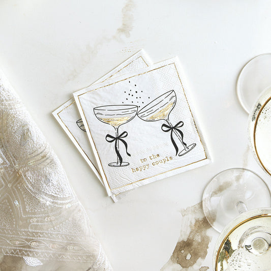 Cocktail Napkins - To The Happy Couple