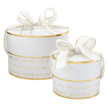 Nested Wedding Gift Box Set - Thank You
