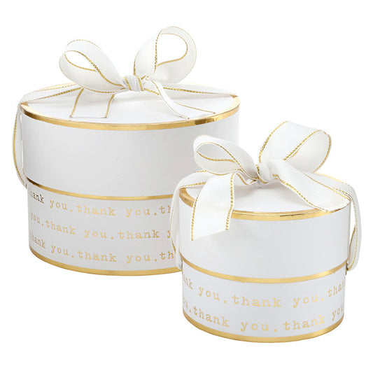 Nested Wedding Gift Box Set - Thank You