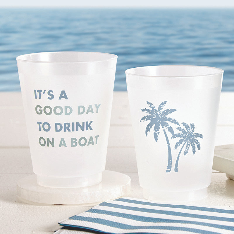 Frost Cups - Palm Tree - Set of 8