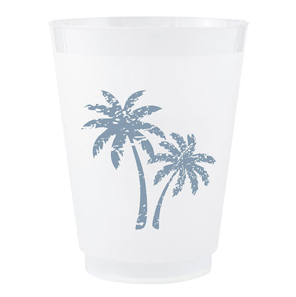 Frost Cups - Palm Tree - Set of 8