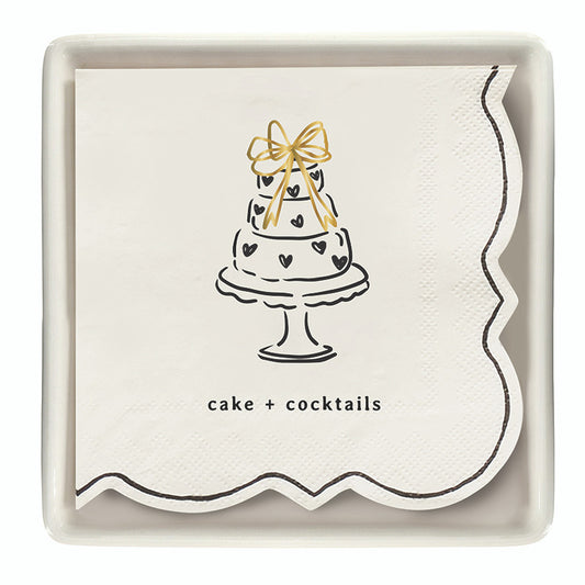 Cocktail Napkins - Here for the Cake